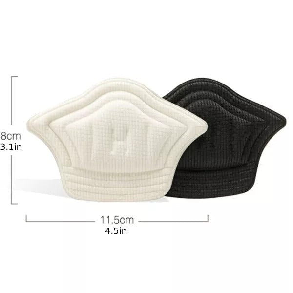 Adjustable Foam Shoe Heel Cushions with Sticky Backing