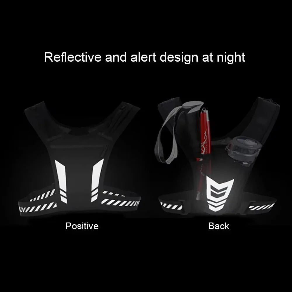 Running Vest with Storage and Phone Holder – Adjustable Design