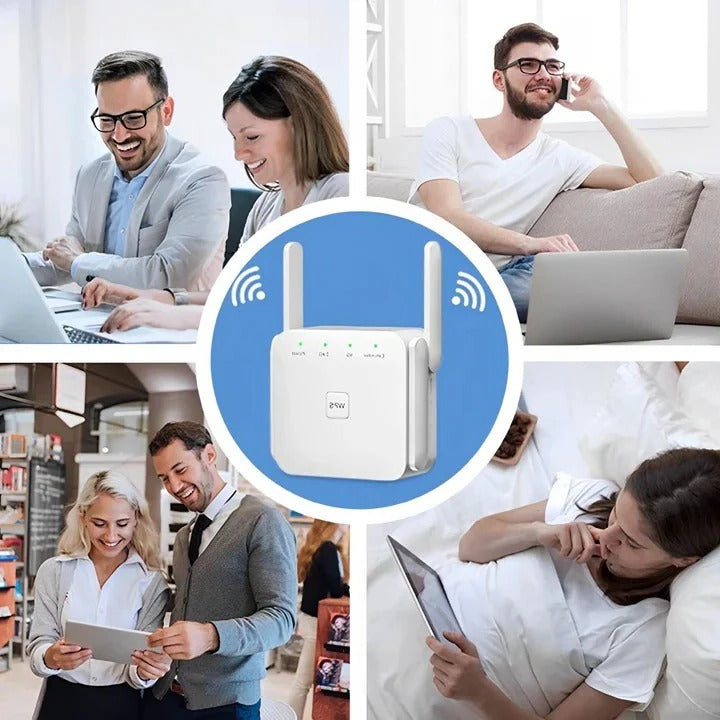 2.4GHz Network Extender with WiFi Repeater – Speeds up to 300Mbps
