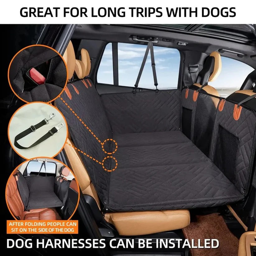 Non-Slip Dog Car Seat Extender with Sturdy Internal Support