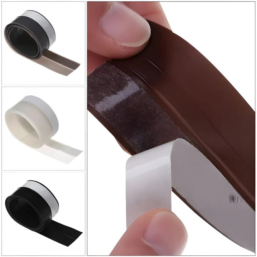 Weather Strip Seal for Doors - Interior and Exterior Adhesive Solution