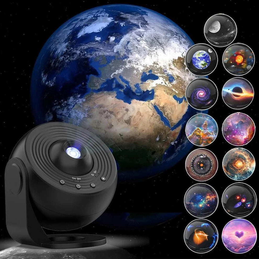 HD Rotating Planetarium and Star Projector for Galaxy Display