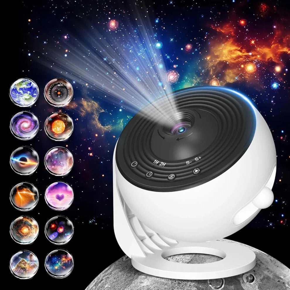 HD Rotating Planetarium and Star Projector for Galaxy Display