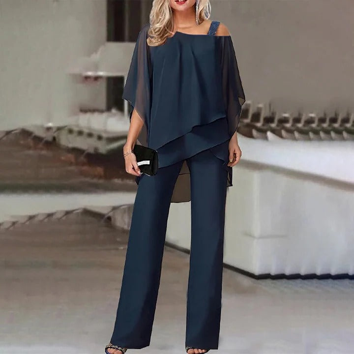 Elegant Set and Cold Shoulder Suit for Women