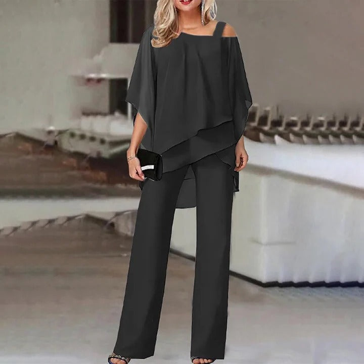 Elegant Set and Cold Shoulder Suit for Women