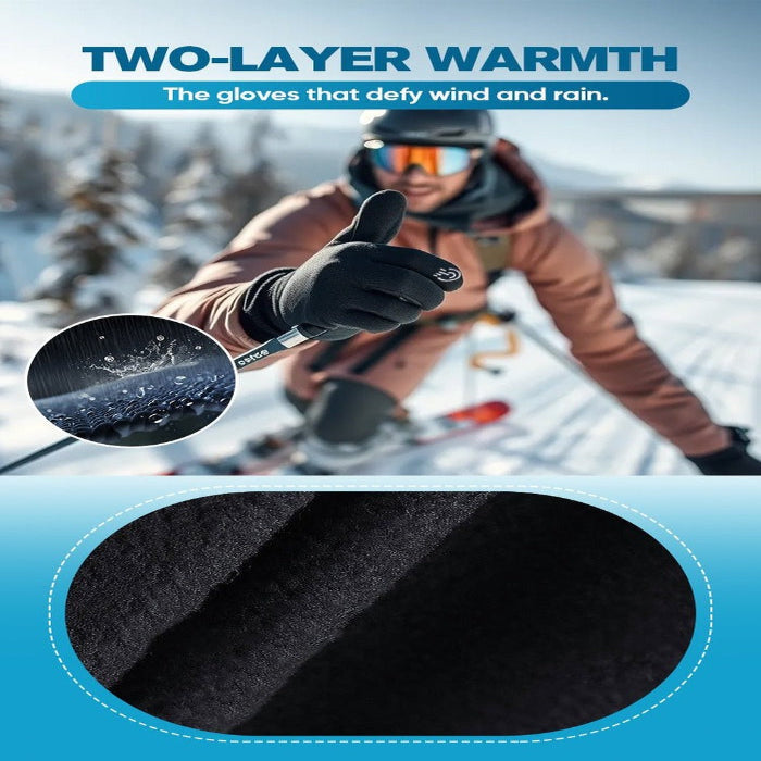 Thermal Cycling Gloves and Weatherproof Insulated Mittens