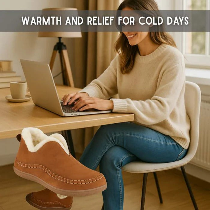 Orthopedic Fleece Shoes for Comfort and Support in Footwear
