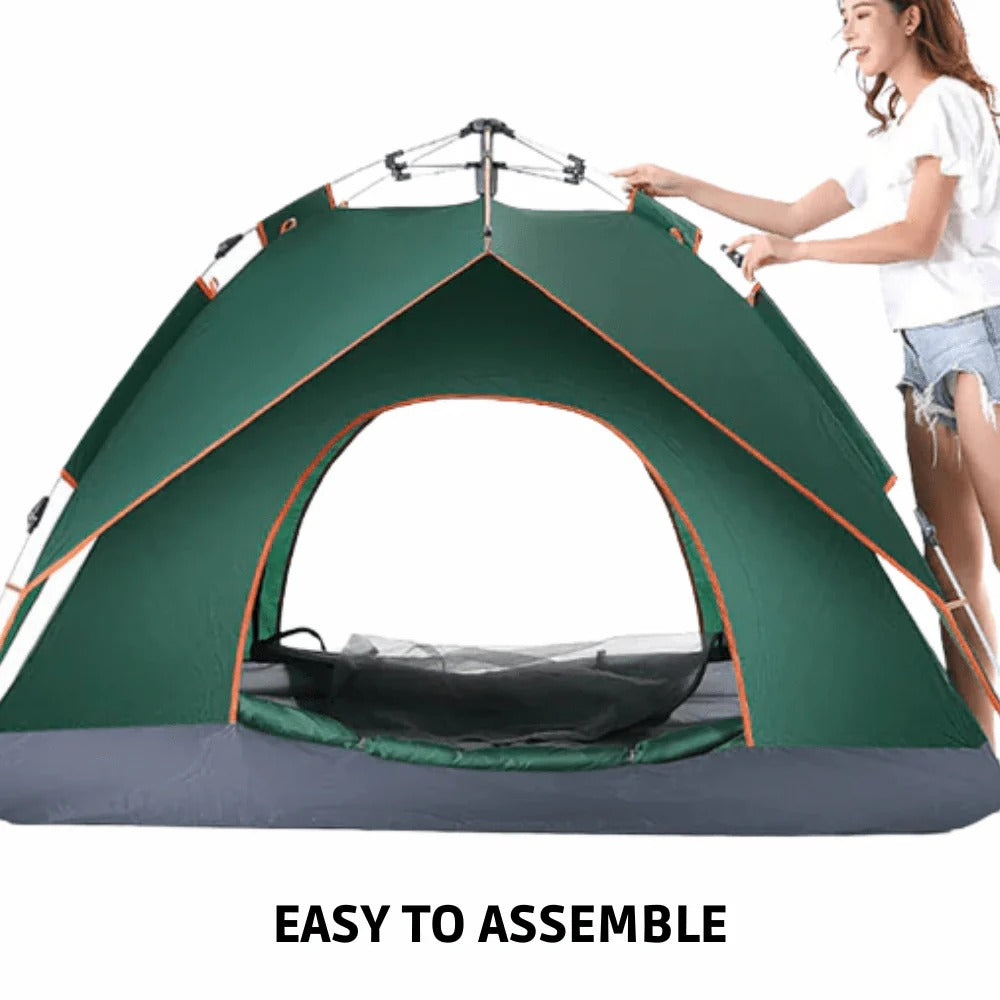 Pop-Up Tent for Camping and Instant Outdoor Shelter