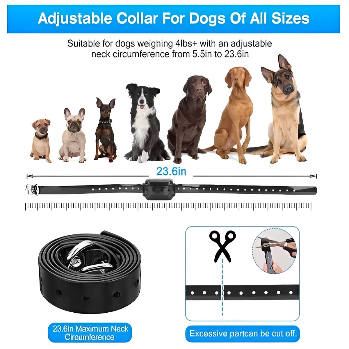 Pet Barrier with Dual Zones and Outdoor Training Features