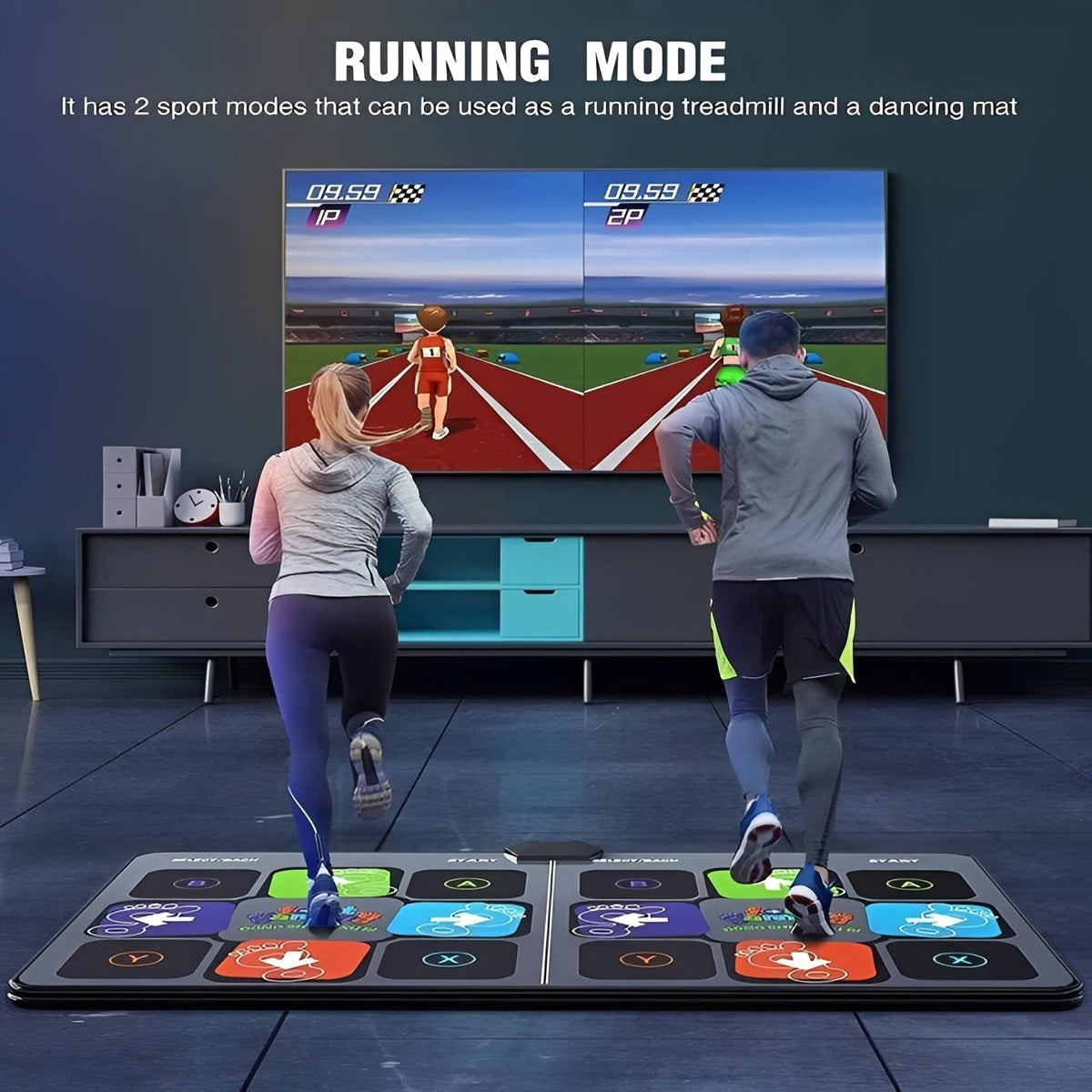 Music Fitness Dance Pad for Adults and Children – Electronic Step Mat