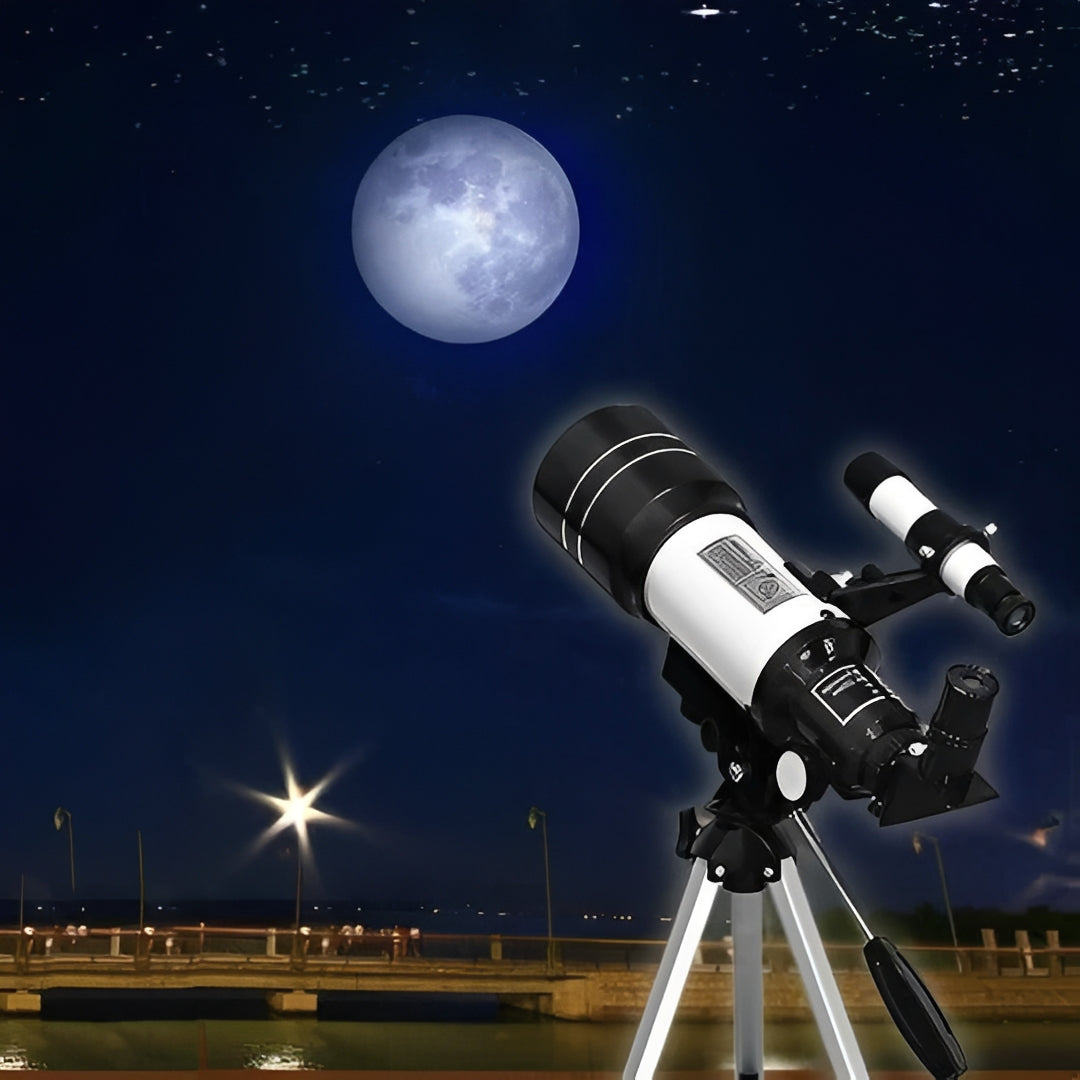 150x Zoom Telescope for Lunar Observation with Tripod Stand