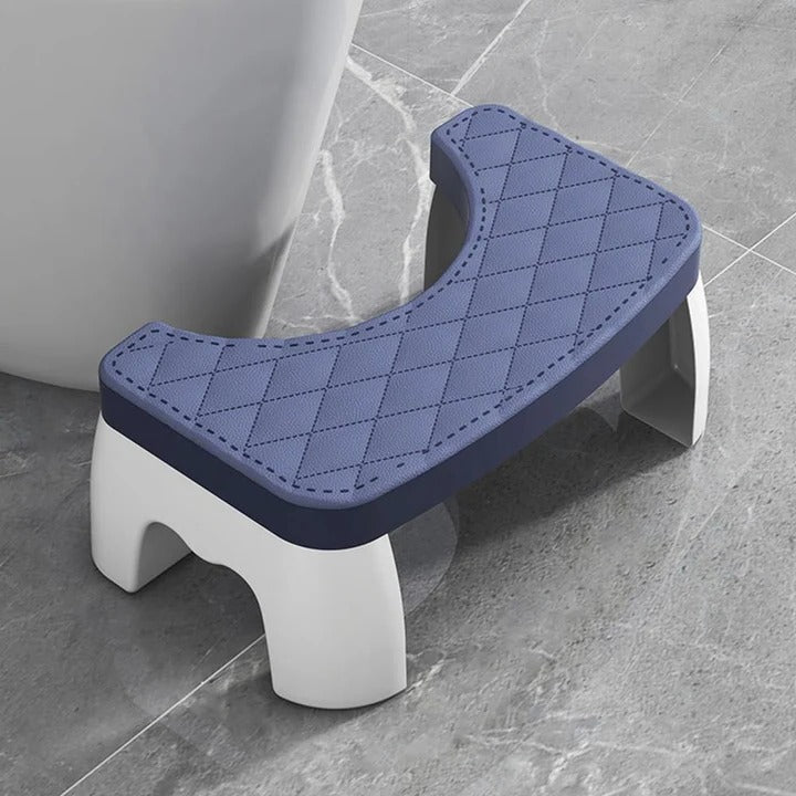 Non-Slip Base Squat Stool for Toilets – Space-Saving Design