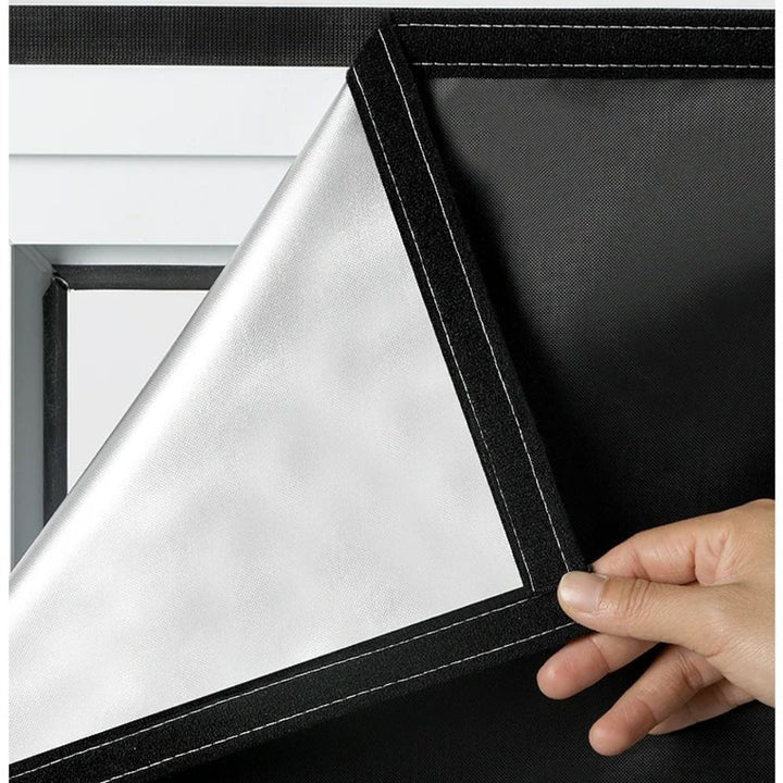 Blackout Window Shade with Adhesive for Sunlight Blocking