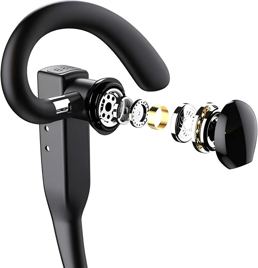 Bluetooth Headset for Truck Drivers - Wireless with Dual Microphones