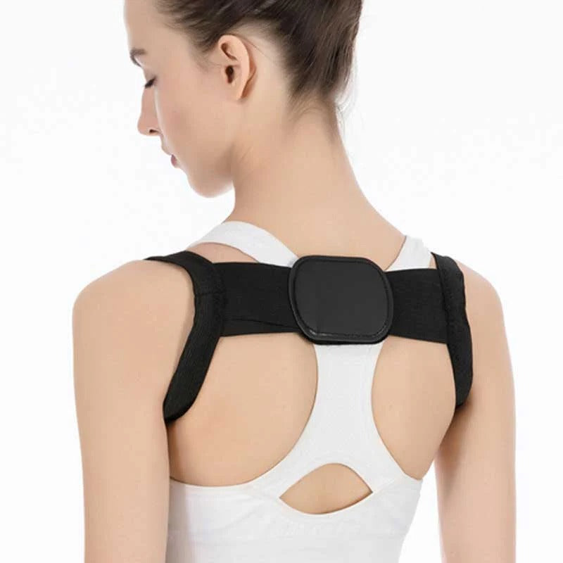 Posture Corrector Brace for Upper Back - Adjustable Support