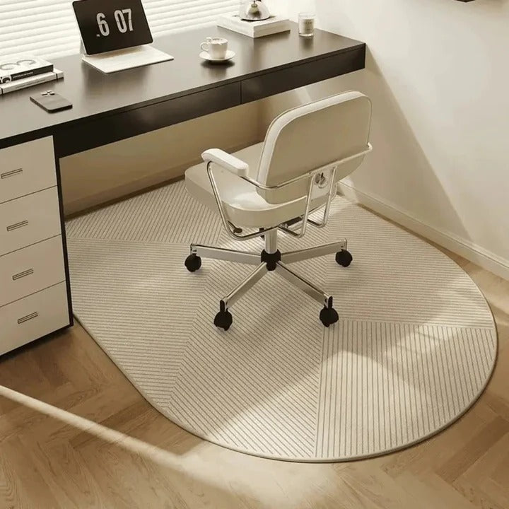 Chair Mat for Hardwood and Tile Floors in Home Office