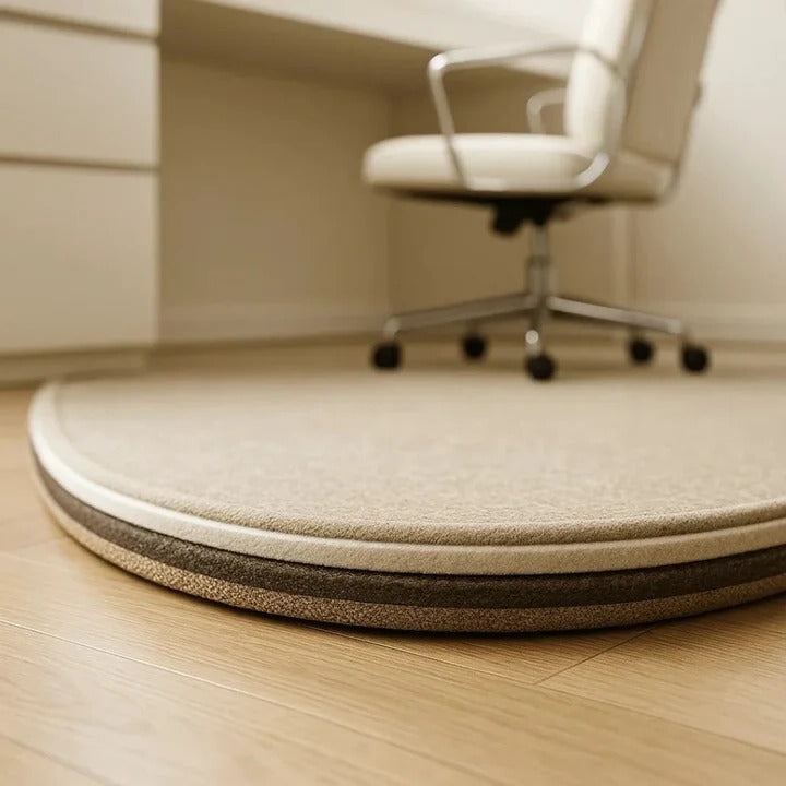 Chair Mat for Hardwood and Tile Floors in Home Office