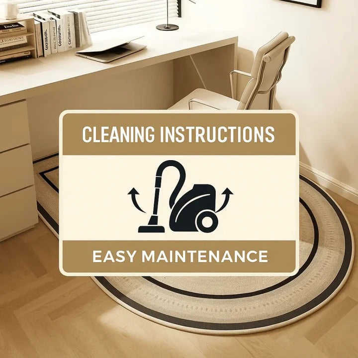 Chair Mat for Hardwood and Tile Floors in Home Office