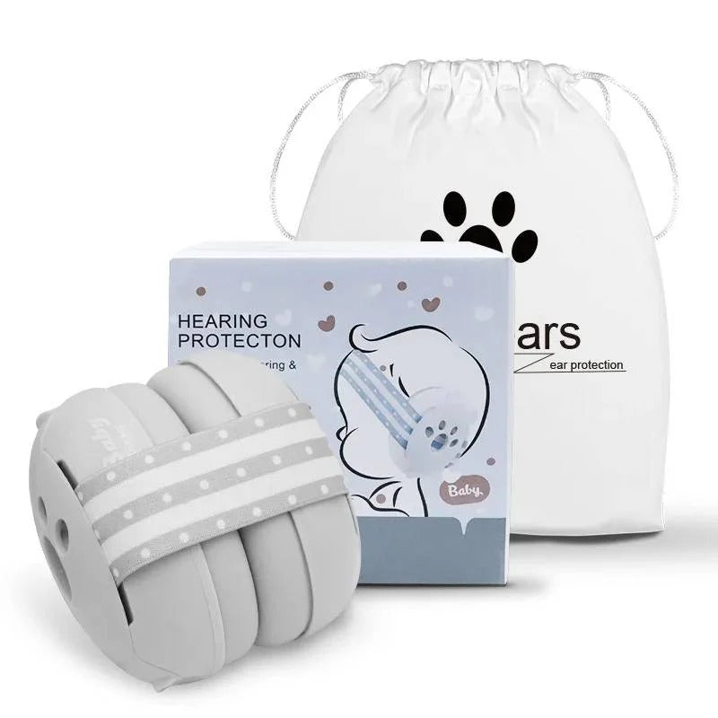 Adjustable Headband Earmuffs for Infants - Noise Reduction Support