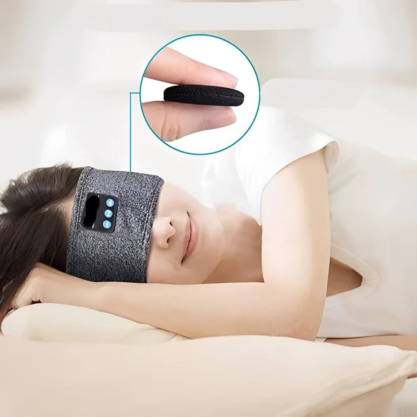 Sleep and Workout Audio Headband with Slim Flat Speakers