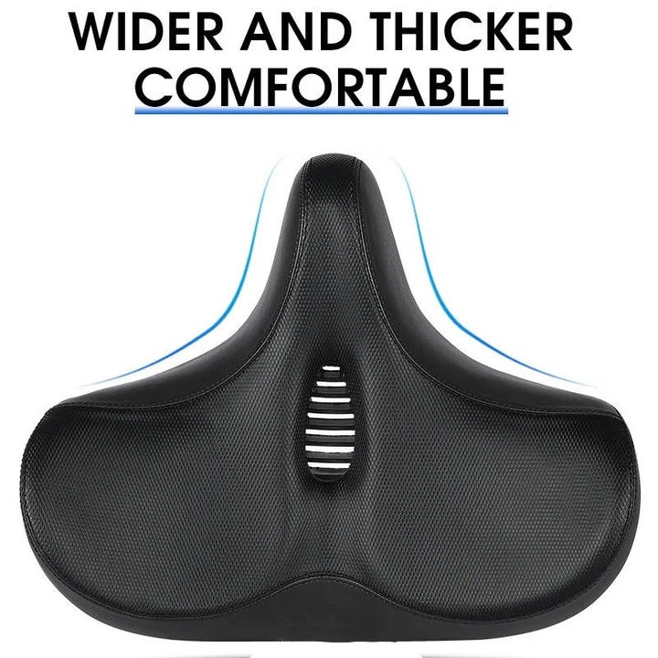 Ergonomic Bicycle Seat with Wide Padding for Comfortable Long Rides