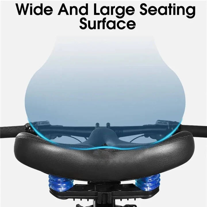 Ergonomic Bicycle Seat with Wide Padding for Comfortable Long Rides