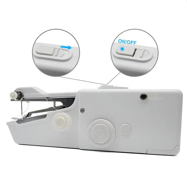 Portable Electric Sewing Machine for Home and Travel - Compact Design