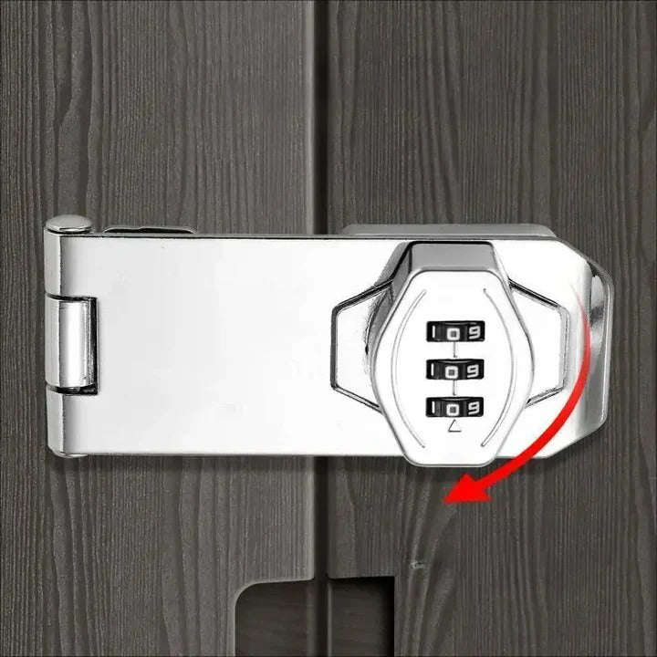 Keyless Entry 3-Digit Combination Lock for Cabinets with Screws