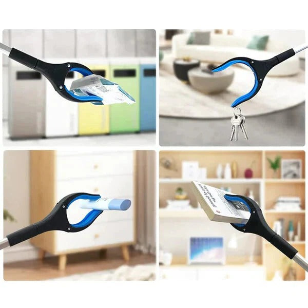Folding Grabber Tool with Rotating Head for Accurate Grip