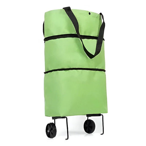 Collapsible Grocery Cart for Convenient Storage and Transport