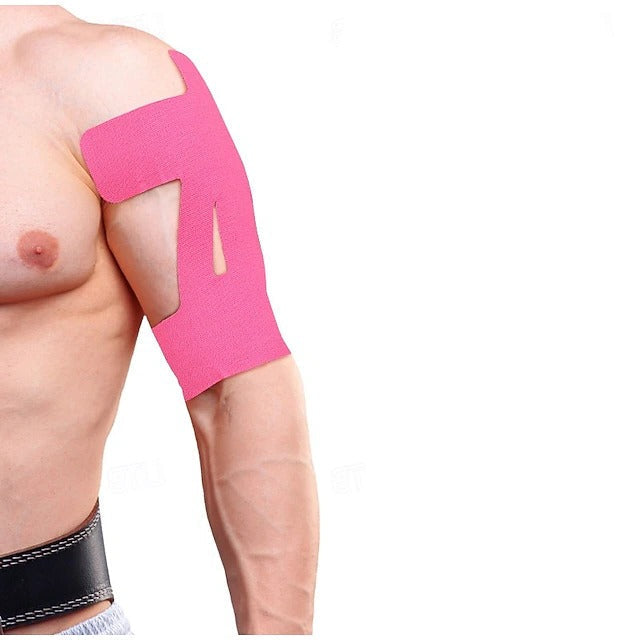 Pre-Cut Waterproof Sports Wrap for Muscle Recovery and Shoulder Support
