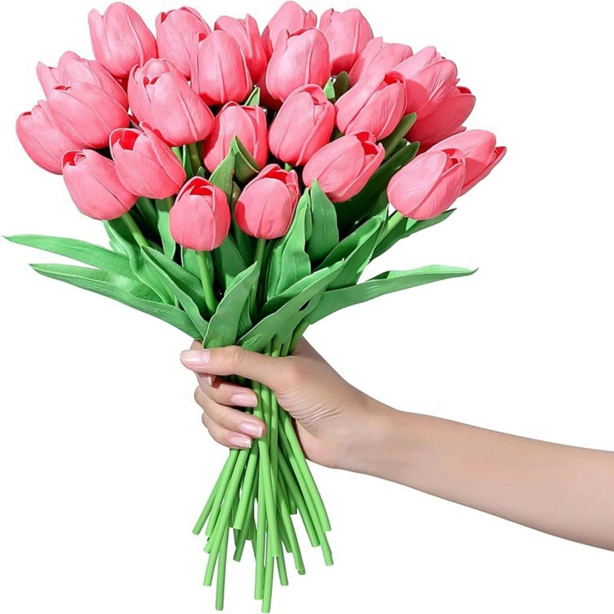 Silk Bloom Flower Arrangement Set – 10 Artificial Spring Stems