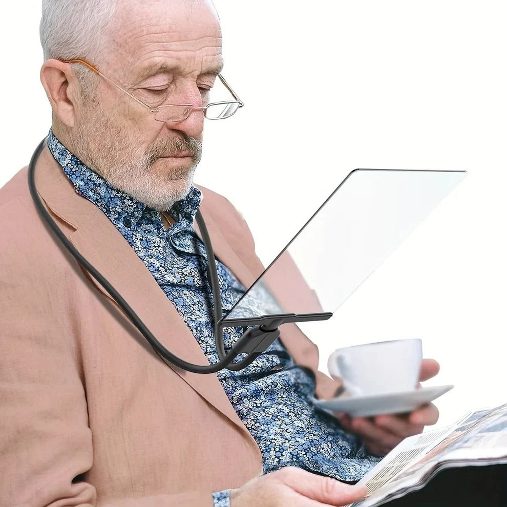 Neck Magnifier with Adjustable Lens for Reading and Crafts