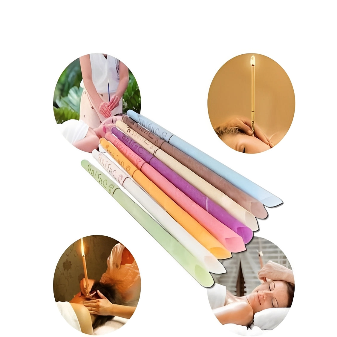 Candle Set for Ear Wax Cleaning and Removal