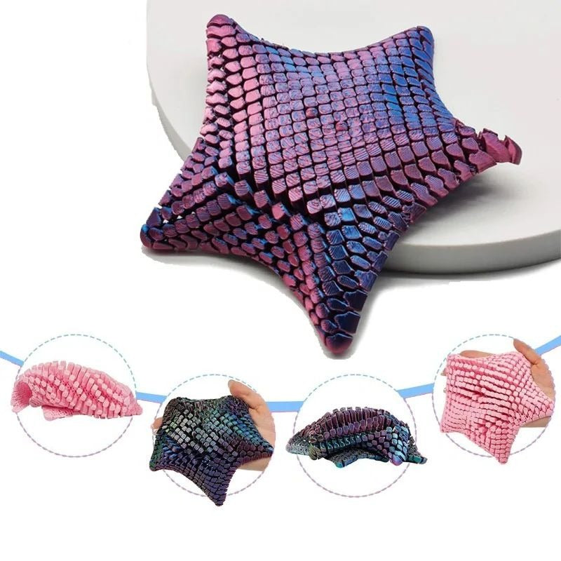 Movable Joint Ocean Star Fidget Toy for Desk Use
