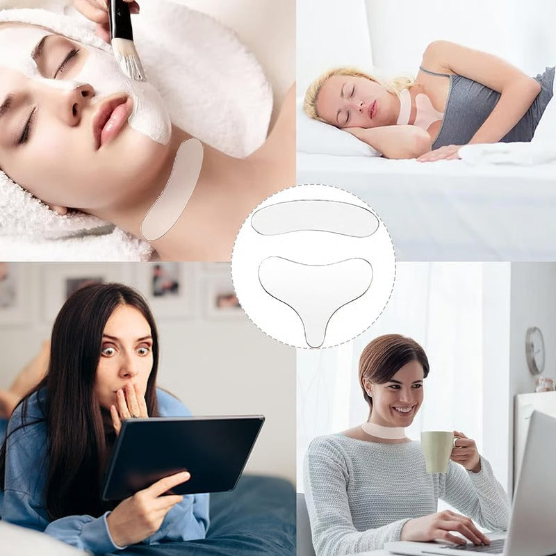 Clear Skin Care Patches for Chest Firming and Anti-Aging