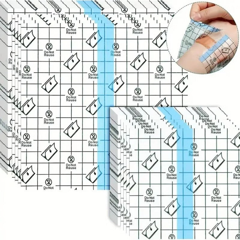 Waterproof Transparent PU Adhesive Bandages for Tattoo and Shower Use