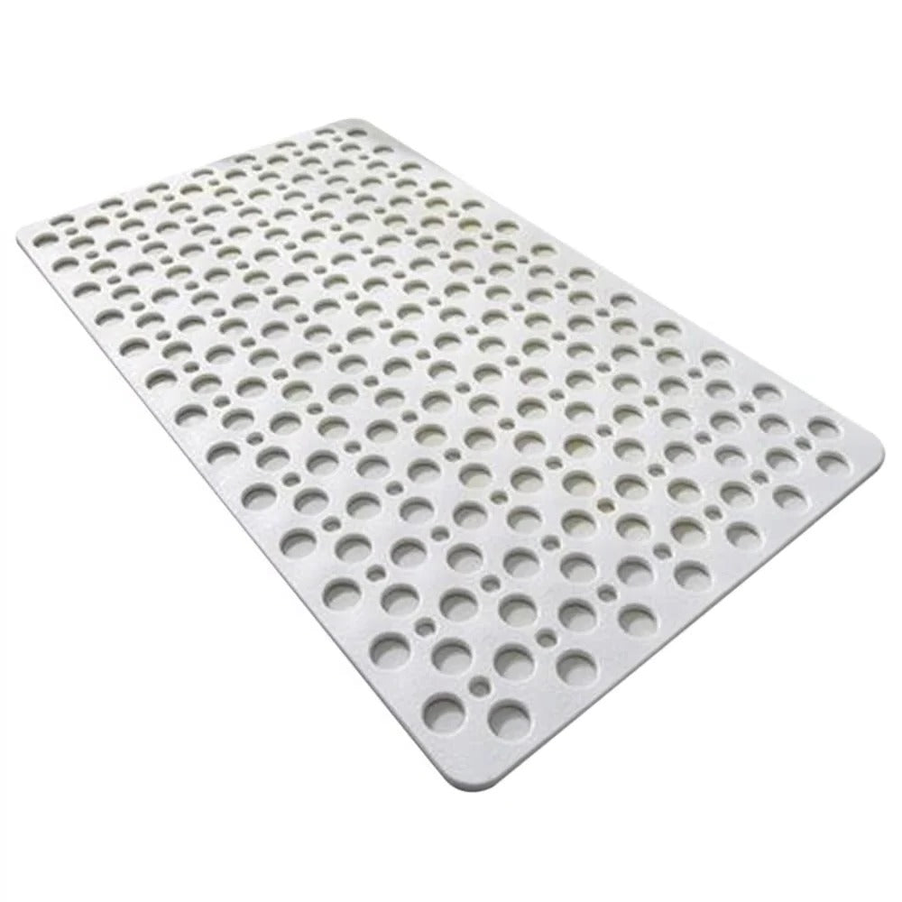 Non-Slip Shower Mat with Extra-Porous TPE to Prevent Mold