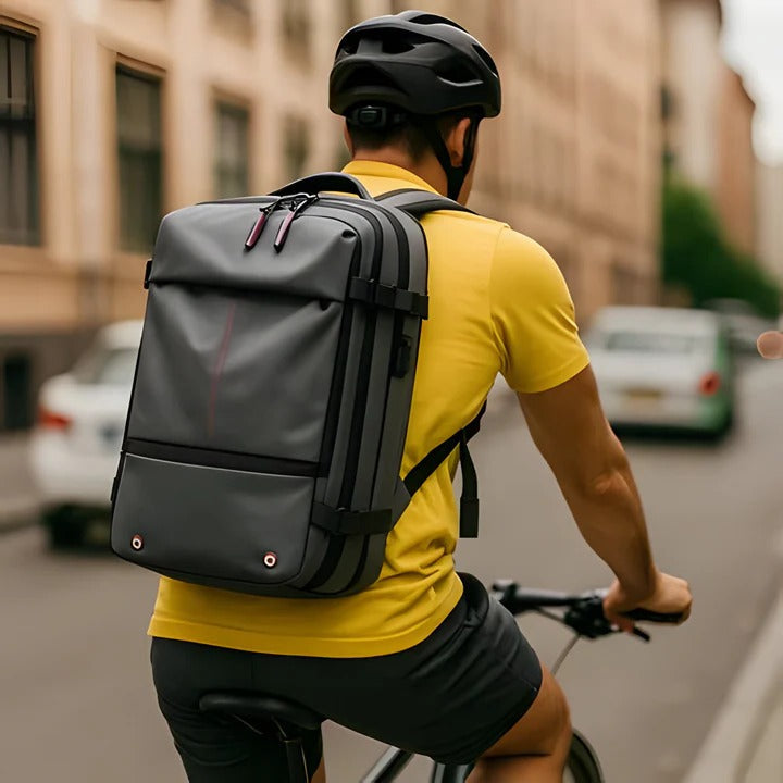Structured Design Backpack featuring Internal Compression System
