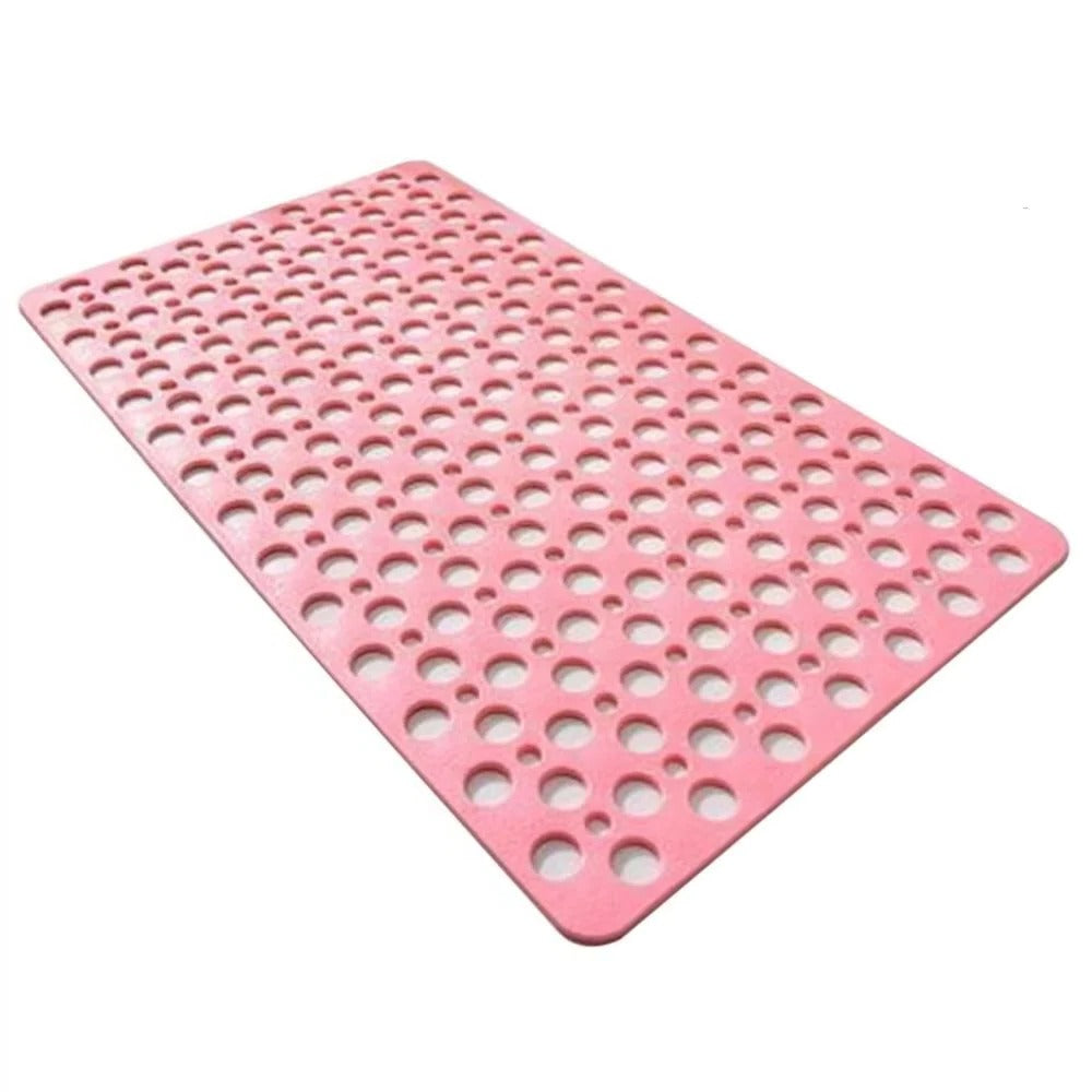 Non-Slip Shower Mat with Extra-Porous TPE to Prevent Mold