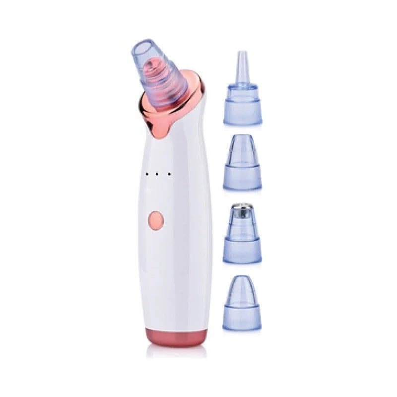 Rechargeable Facial Pore Cleaner with Suction and Cleaning Tip