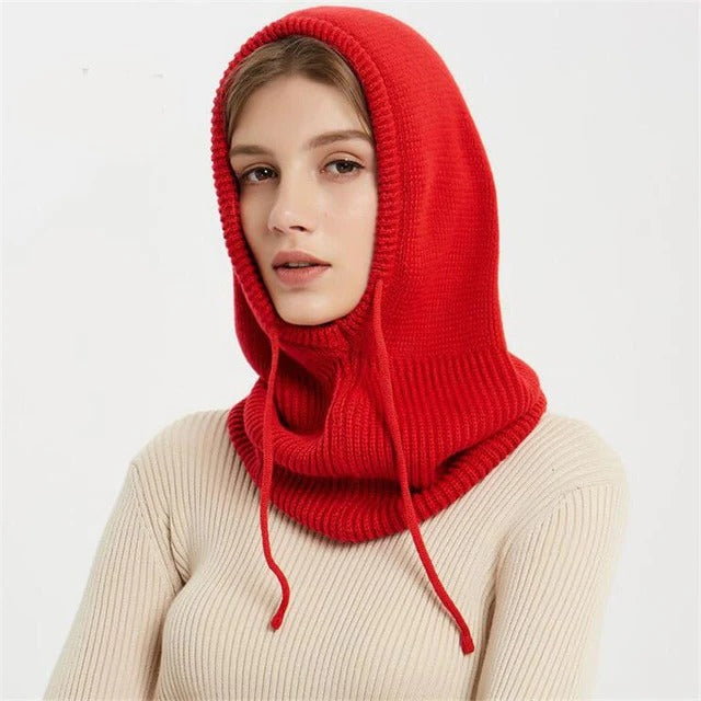 Knit Beanie Hat in Cashmere for Cold Weather Wear