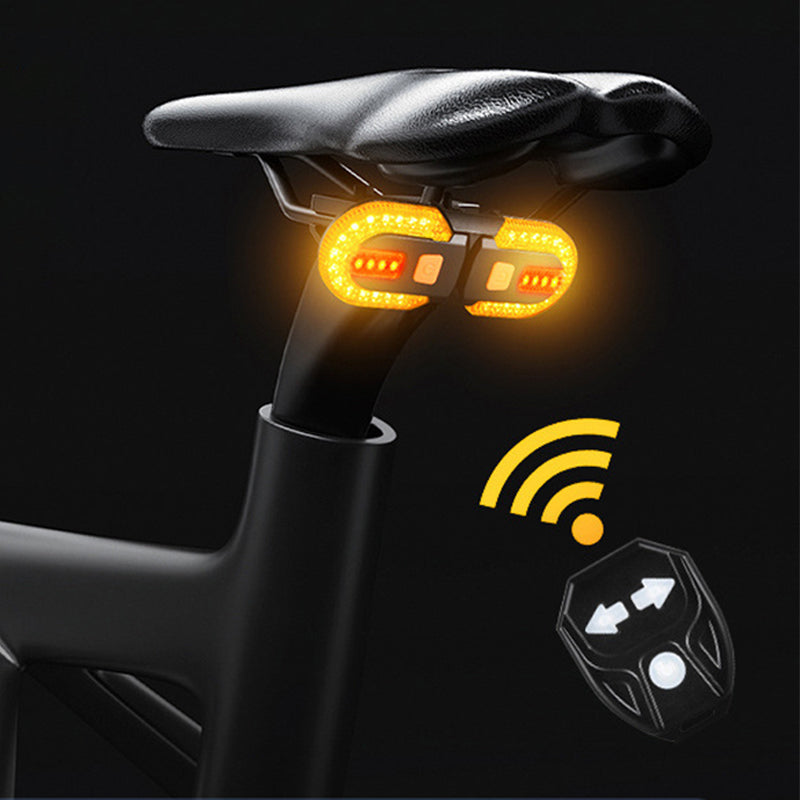 Remote-Controlled Bicycle Rear Light
