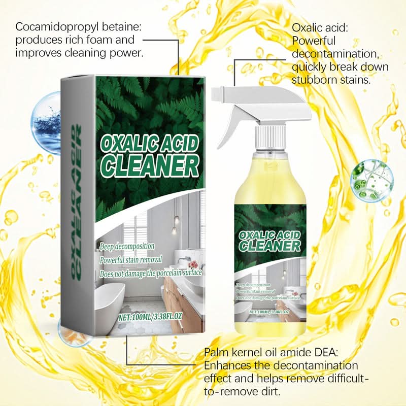 Toilet Cleaner with Oxalic Acid for Limescale and Rust Removal