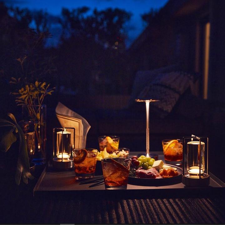 Rechargeable Cordless Table Lamp with Dimmable Light Feature