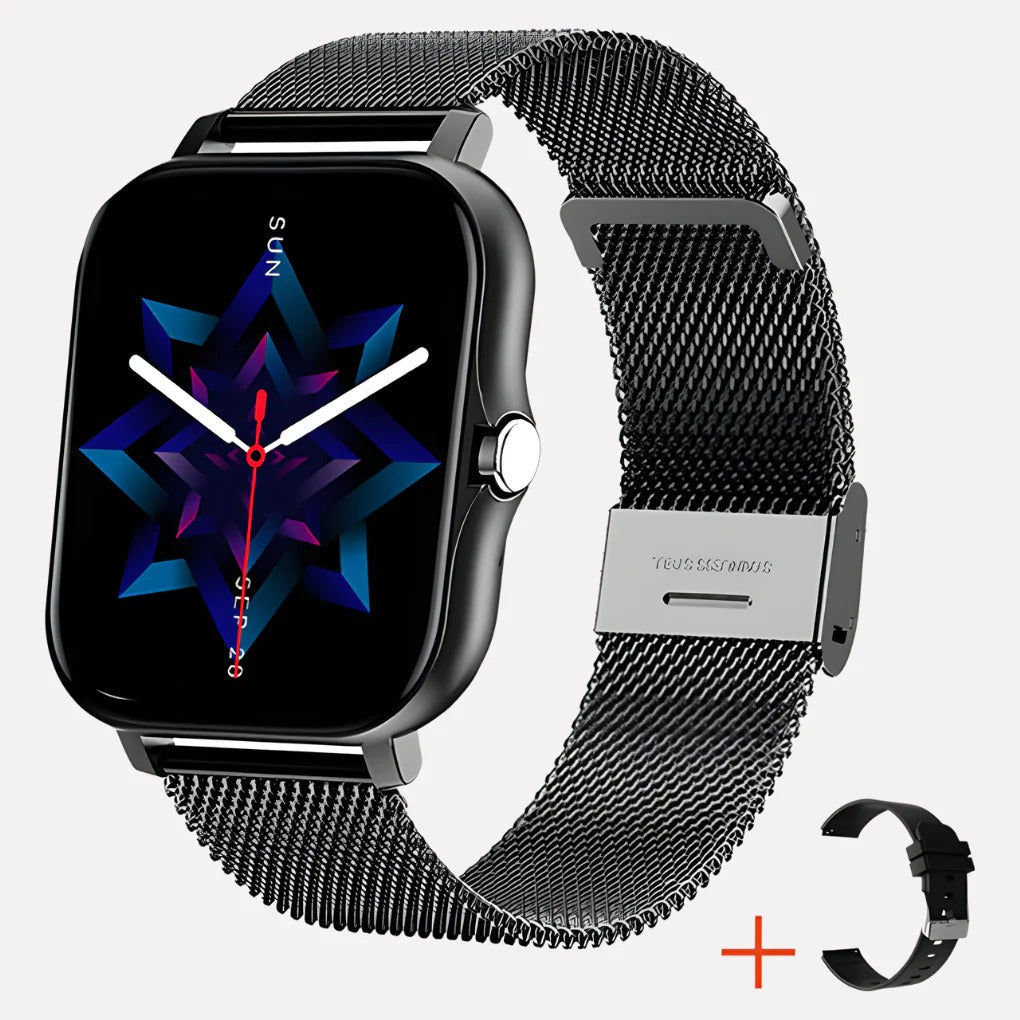 Smartwatch with GPS and Emergency Fall Detection for Daily Use