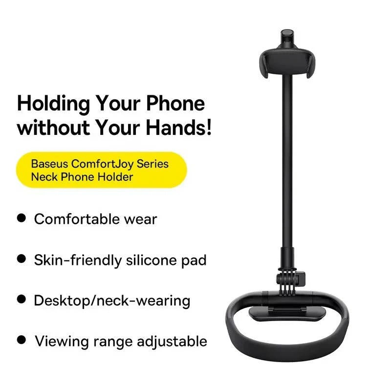 360-Degree Rotating Phone Holder for Desk and Nightstand