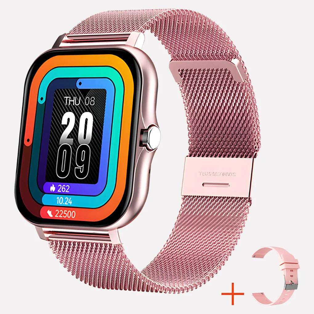 Smartwatch with GPS and Emergency Fall Detection for Daily Use