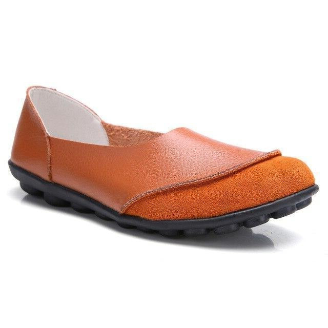 Women's Wide Fit Suede Moccasin Slippers with Comfortable Insole