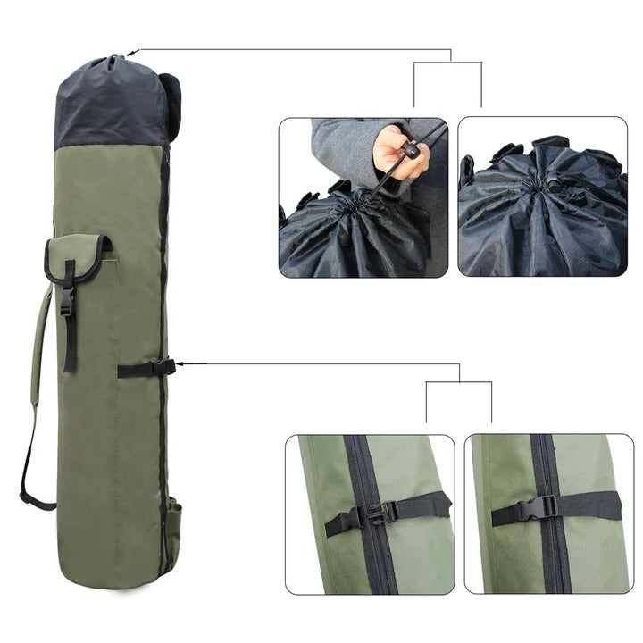 Tackle Storage Fishing Rod Bag for Easy Transport
